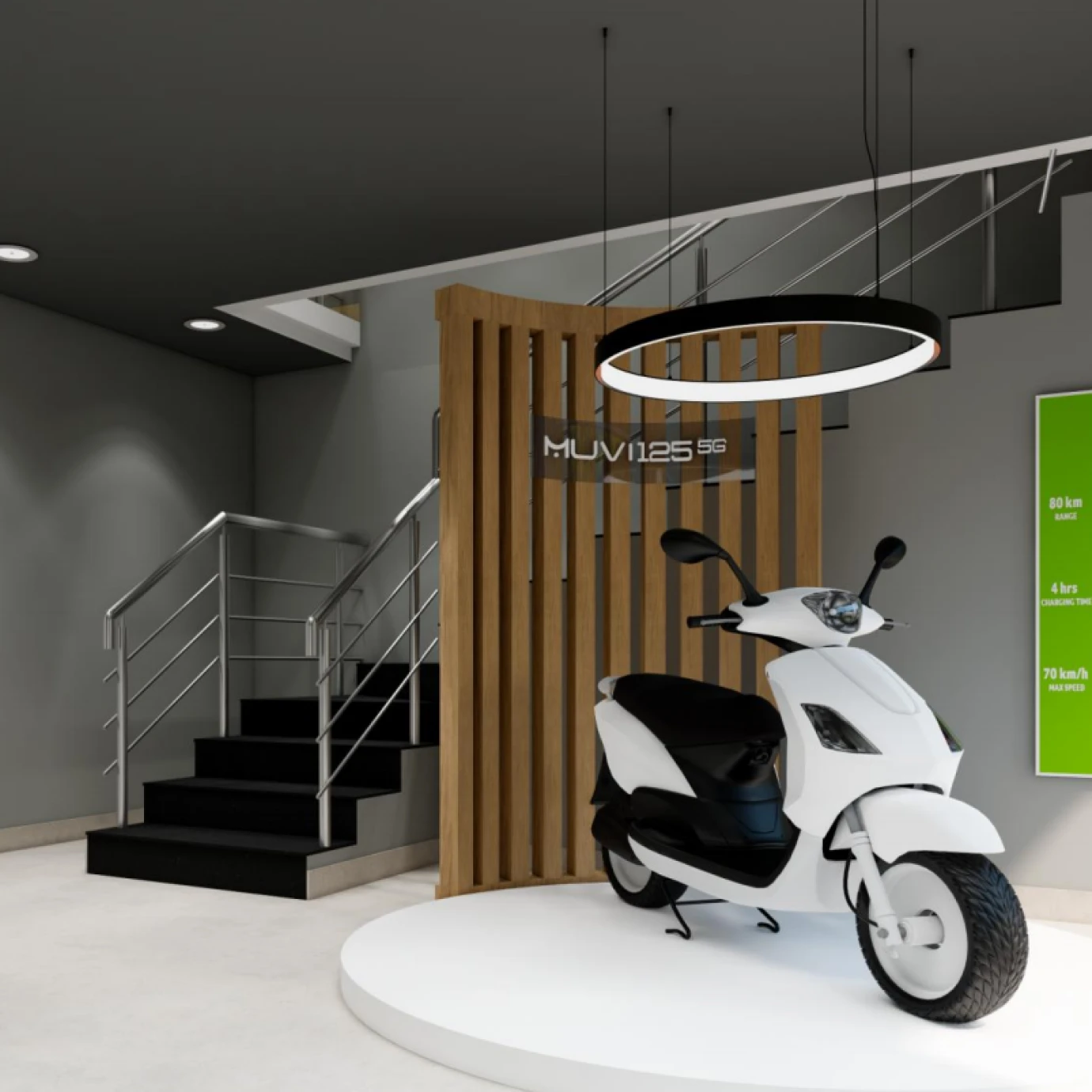 Acer Electric Bike Showroom interior view 2