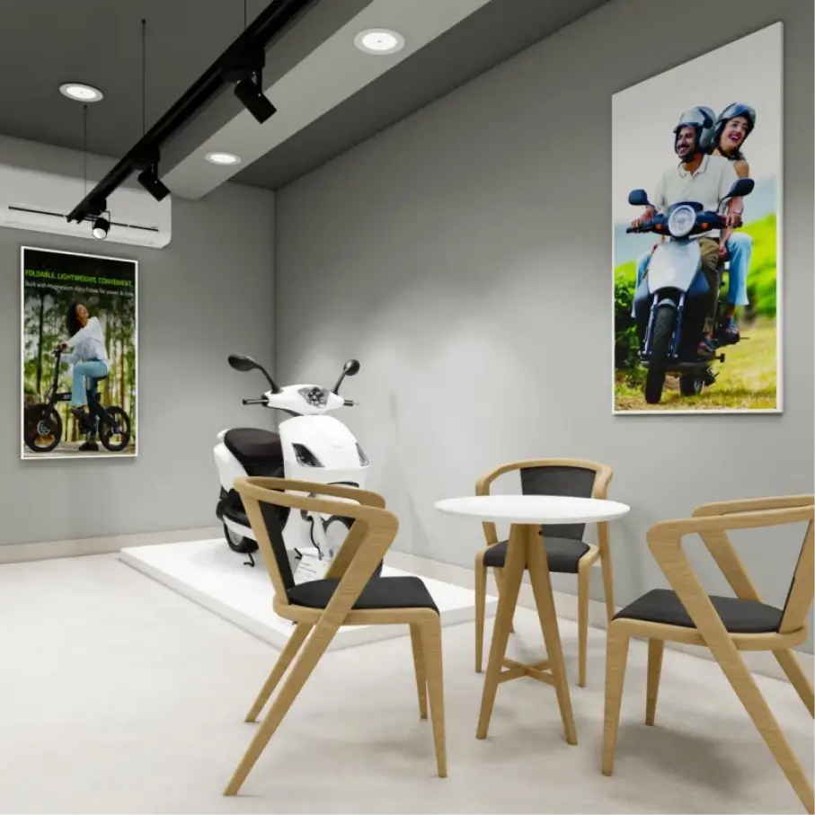 Acer Electric Bike Showroom interior view 4