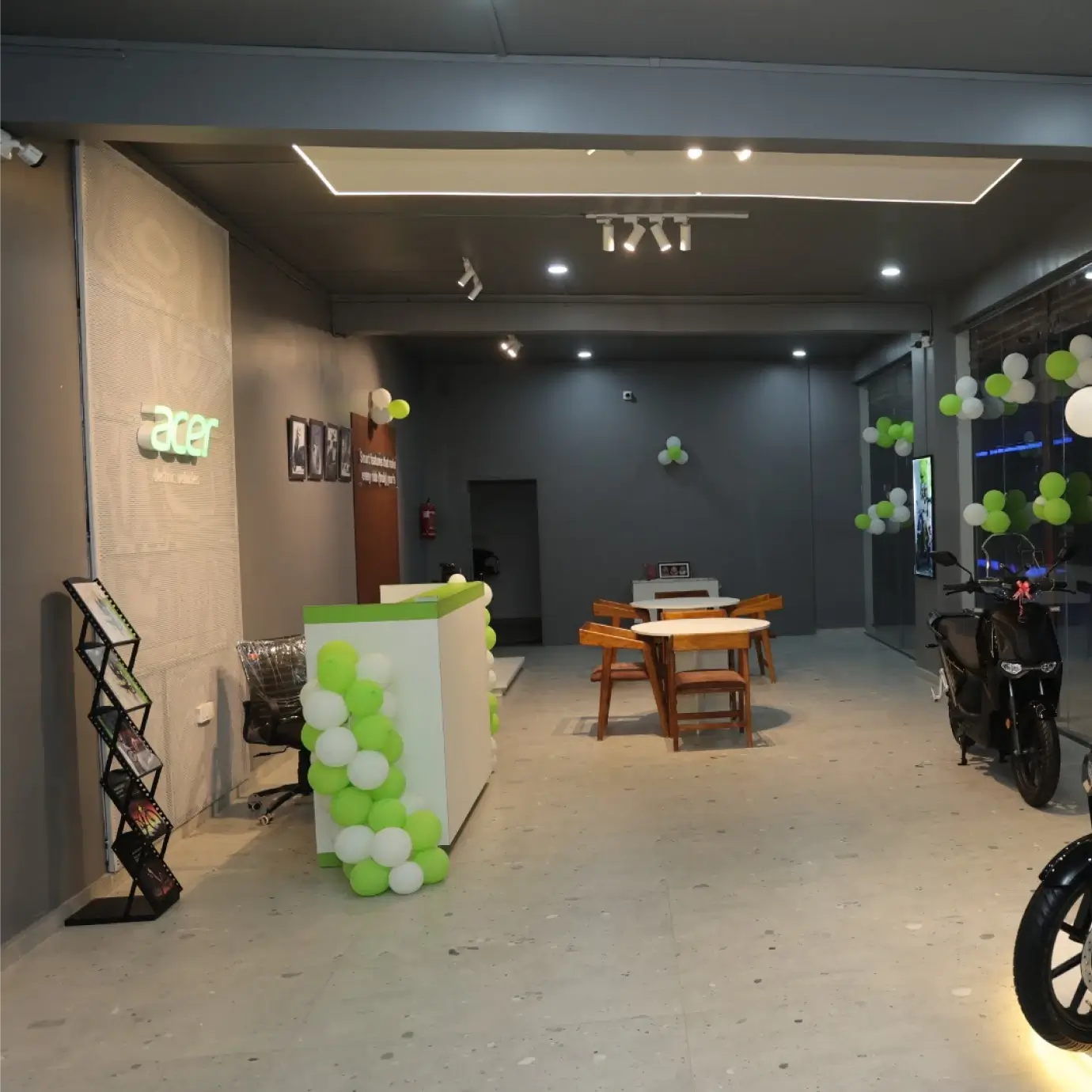 Acer Electric Bike Showroom interior view 8