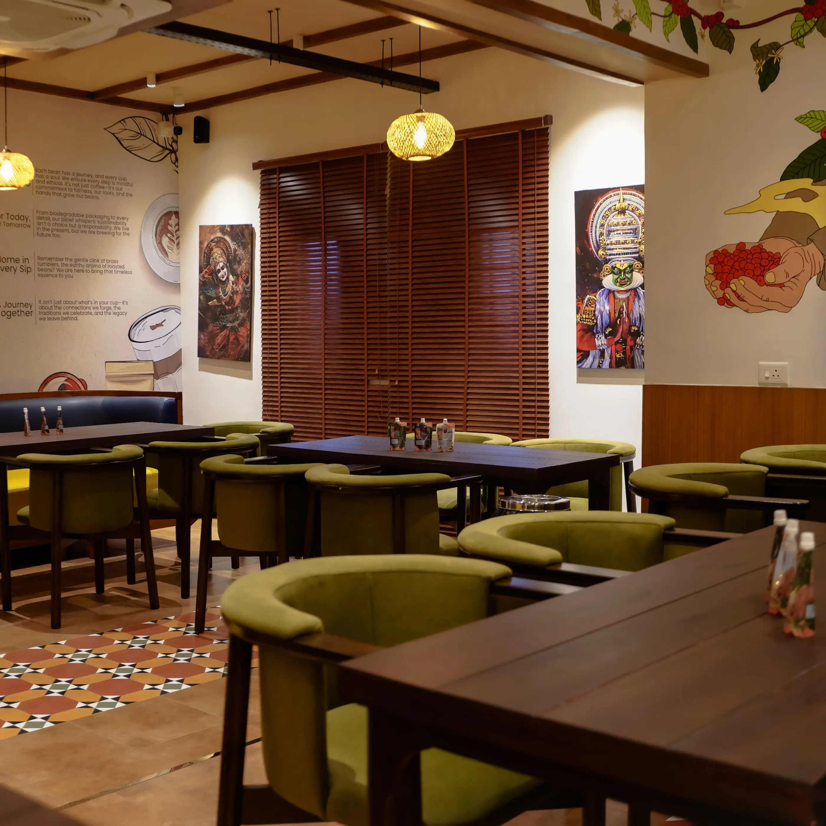 Adhira & Appa Cafe interior view 3