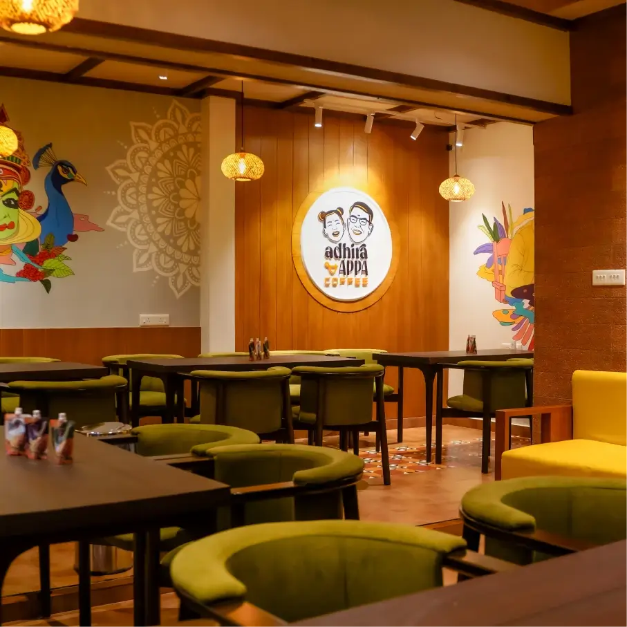 Adhira & Appa Cafe interior view 4
