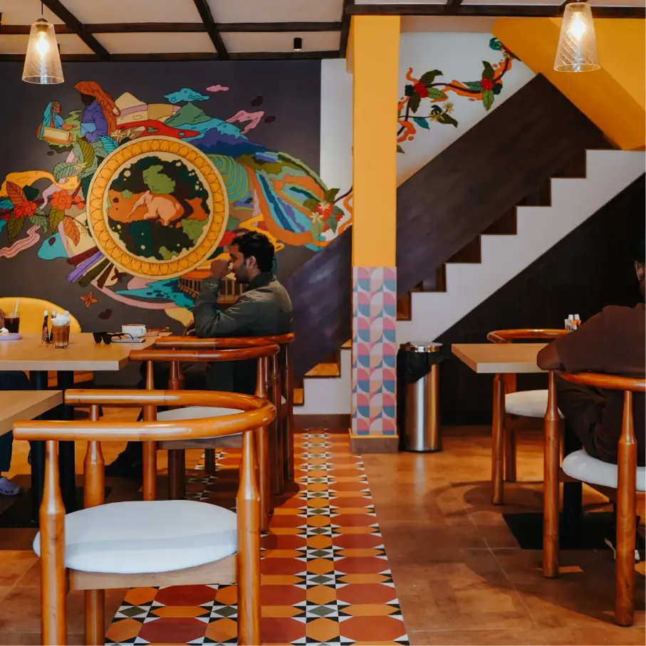 Adhira & Appa Cafe interior view 6