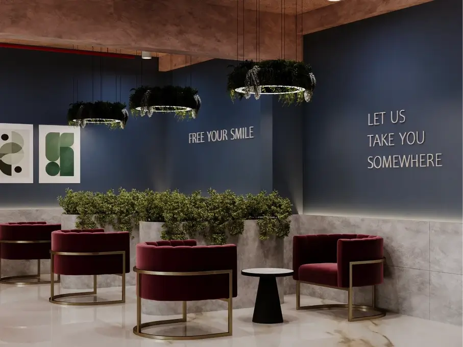 Large commercial spaces