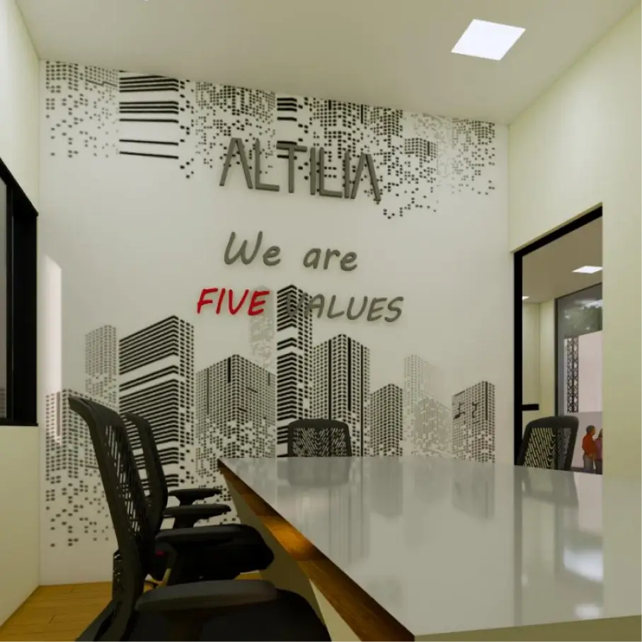 Site office interior view 4