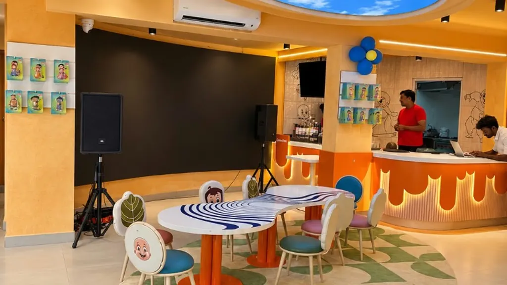 Chhota Bheem — after: the finished space